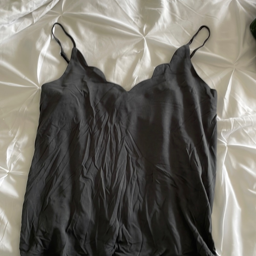 Sunday in Brooklyn scallop edge cami